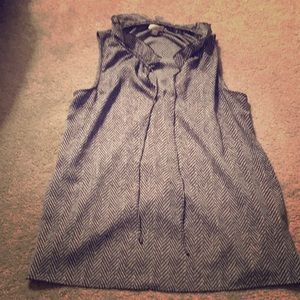 Jcrew sleeveless top.